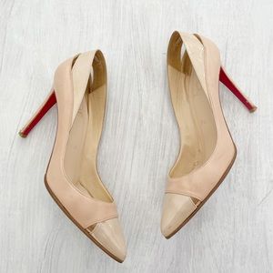 Christian Louboutin Pigalle Cutout Pumps Heels
